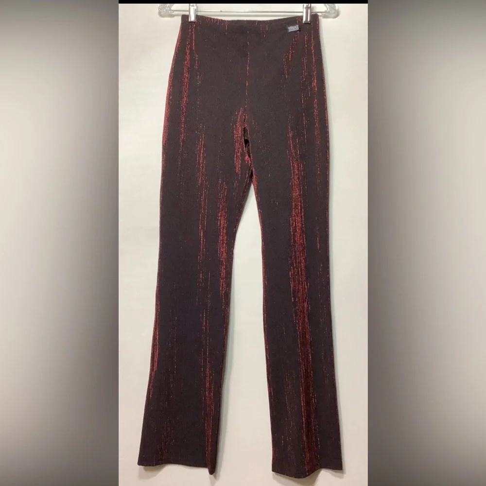 Versace - Versace Jeans Couture Women's Pantsuit Size M Black/Red $1127 - Picture 8 of 16
